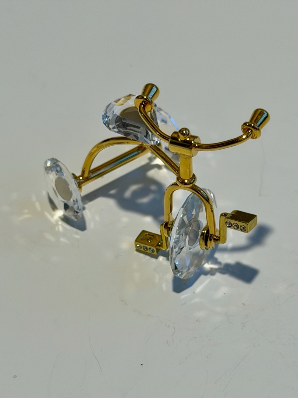 Swarovski Crystal Memories Tricycle Gold ~ Classic Retired #219198 - Picture 10 of 16